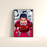 Cristiano Ronaldo – Manchester United Return Poster